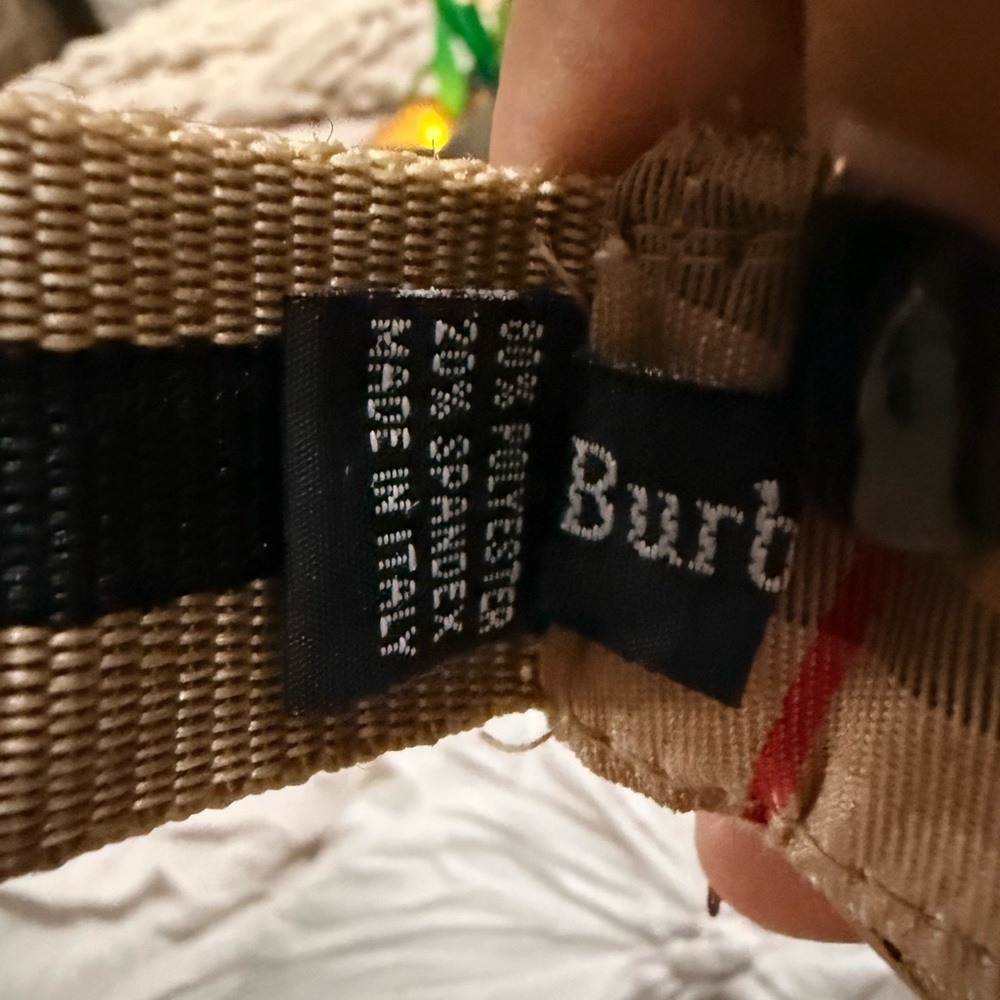 Burberry Tan Plaid Visor - Picture 7 of 10